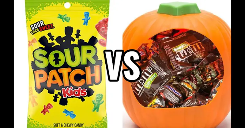 M&M’s vs. Sour Patch Kids