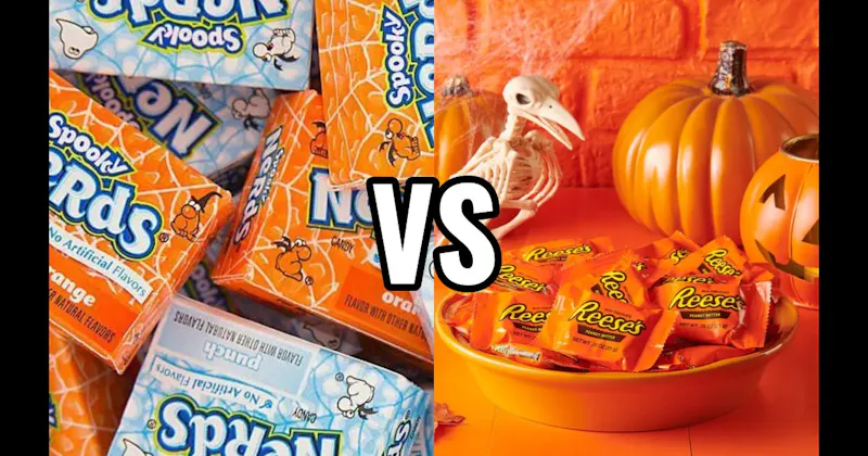 Nerds vs. Reese’s Peanut Butter Cups