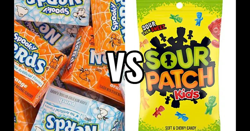 Nerds vs. Sour Patch Kids