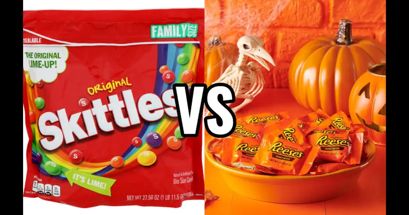 Reese’s Peanut Butter Cups vs. Skittles