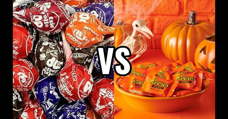Reese’s Peanut Butter Cups vs. Tootsie Roll Pops