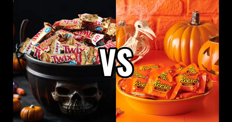 Reese’s Peanut Butter Cups vs. Twix