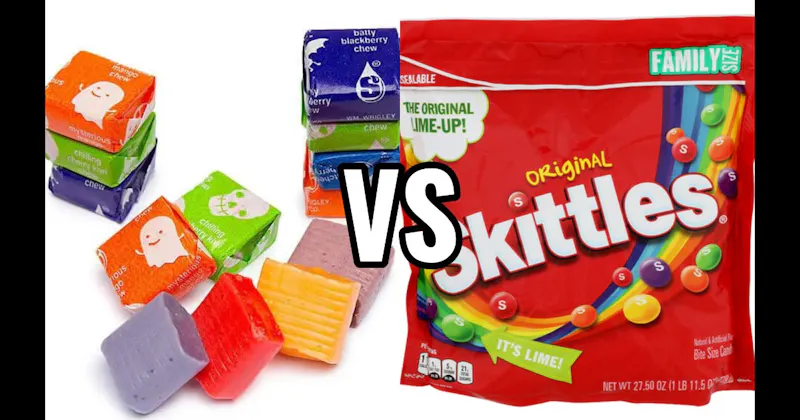Skittles vs. Starburst