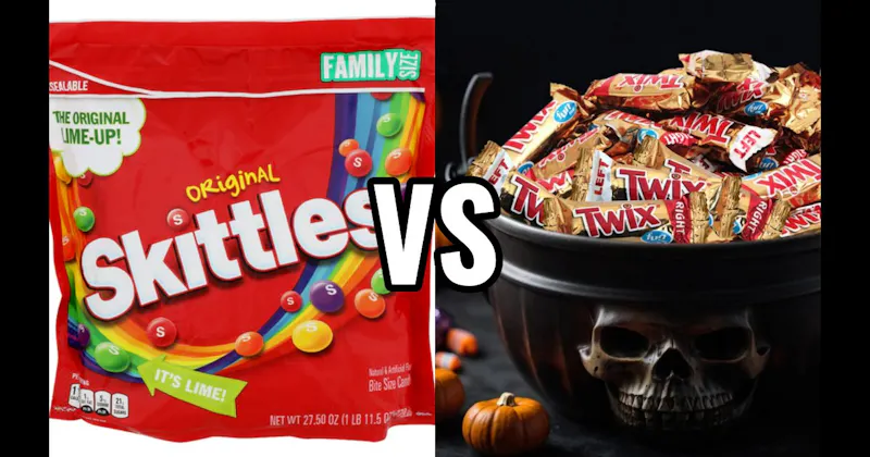 Skittles vs. Twix