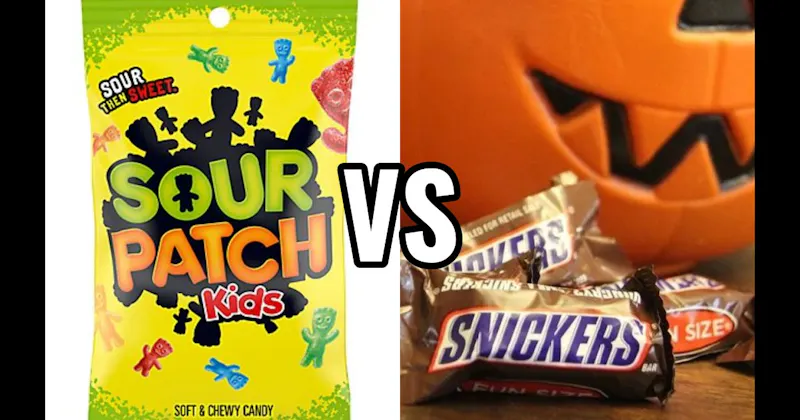 Snickers vs. Sour Patch Kids