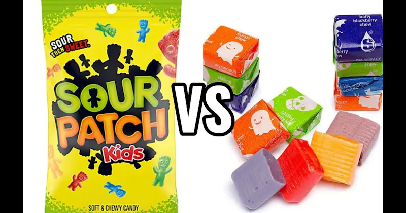 Sour Patch Kids vs. Starburst