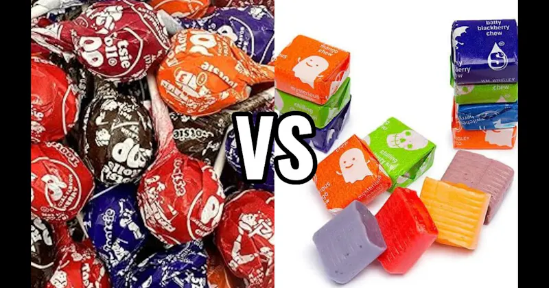 Starburst vs. Tootsie Roll Pops