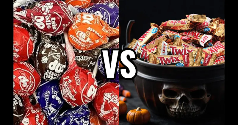Tootsie Roll Pops vs. Twix