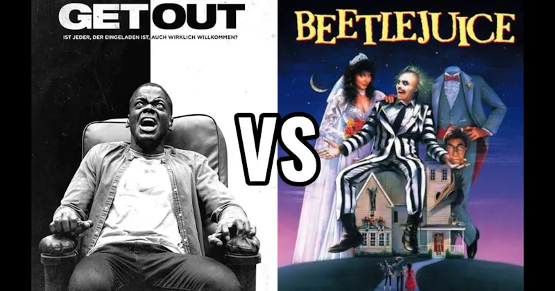 Beetlejuice (1988) vs. Get Out (2017)