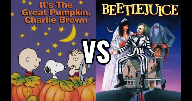 Beetlejuice (1988) vs. It’s the Great Pumpkin, Charlie Brown (1966)