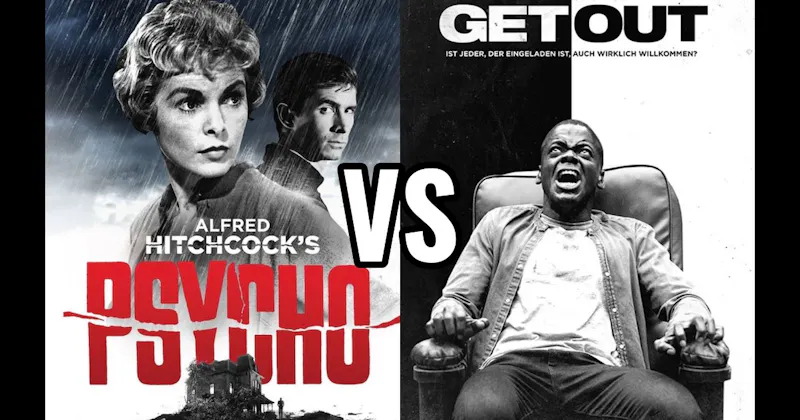 Get Out (2017) vs. Psycho (1960)