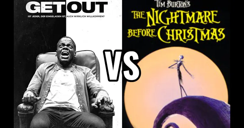 Get Out (2017) vs. The Nightmare Before Christmas (1993)