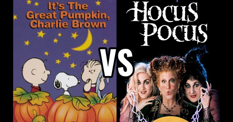 Hocus Pocus (1993) vs. It’s the Great Pumpkin, Charlie Brown (1966)