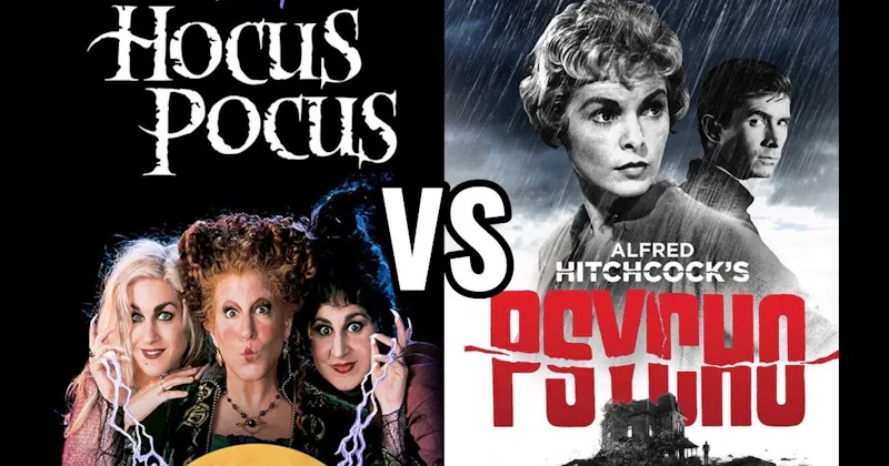 Hocus Pocus (1993) vs. Psycho (1960)