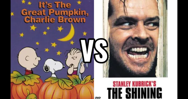 It’s the Great Pumpkin, Charlie Brown (1966) vs. The Shining (1980)