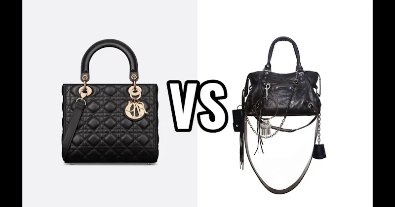 Balenciaga City vs. Dior Lady Dior