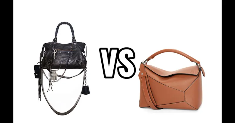 Balenciaga City vs. Loewe Puzzle Bag