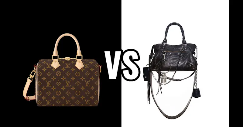 Balenciaga City vs. Louis Vuitton Speedy
