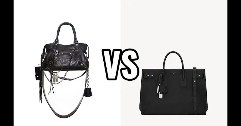 Balenciaga City vs. YSL Sac de Jour