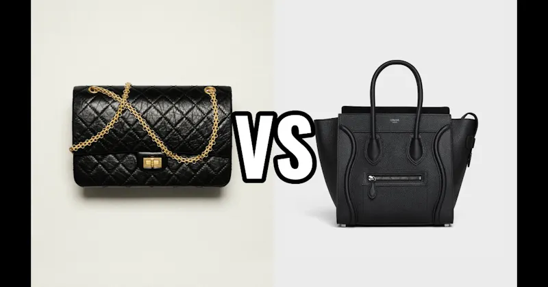 Chanel 2.55 vs. Céline Luggage Tote