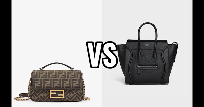 Céline Luggage Tote vs. Fendi Baguette