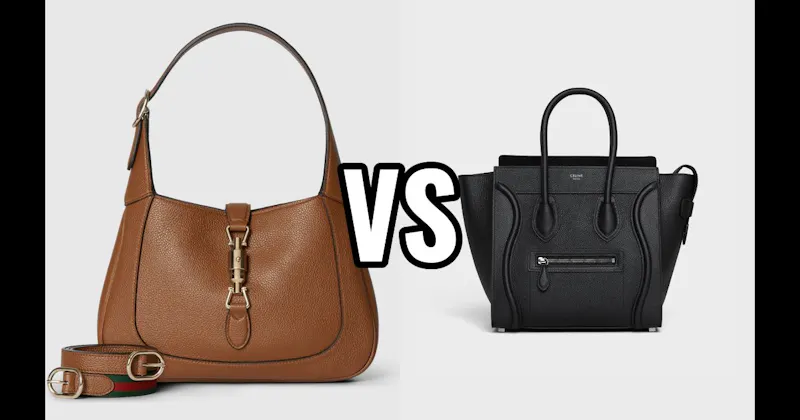 Céline Luggage Tote vs. Gucci Jackie