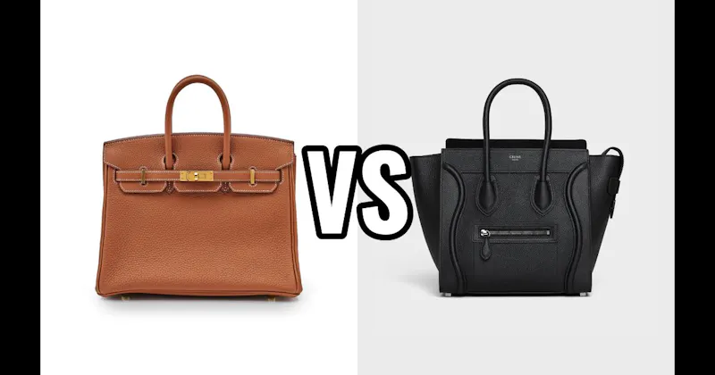 Céline Luggage Tote vs. Hermès Birkin