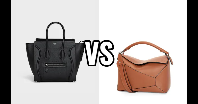 Céline Luggage Tote vs. Loewe Puzzle Bag
