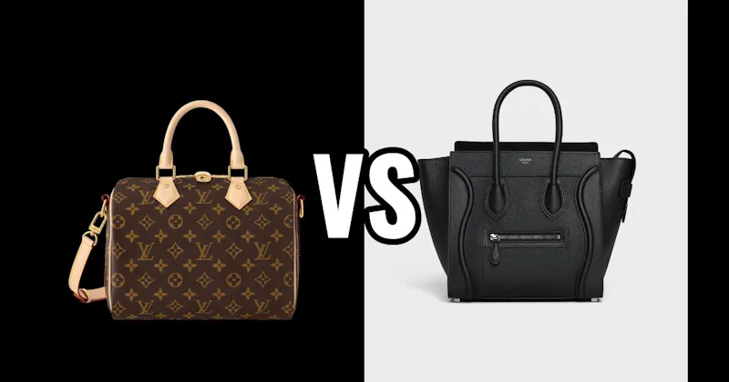 Céline Luggage Tote vs. Louis Vuitton Speedy