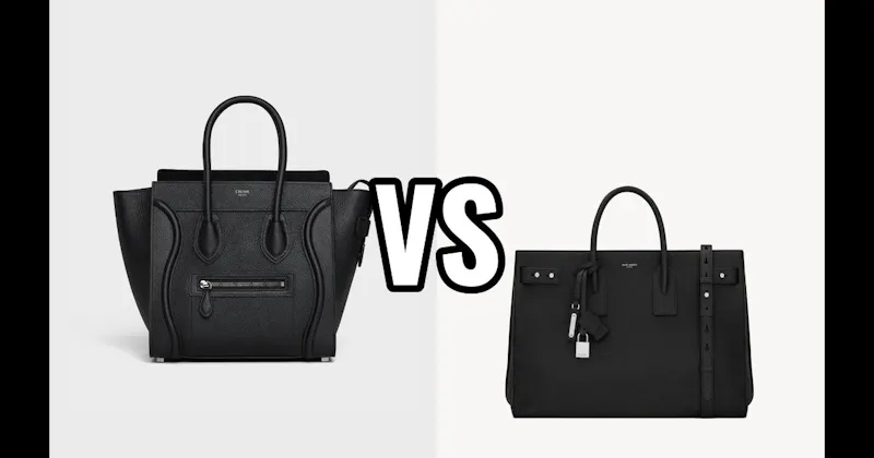 Céline Luggage Tote vs. YSL Sac de Jour