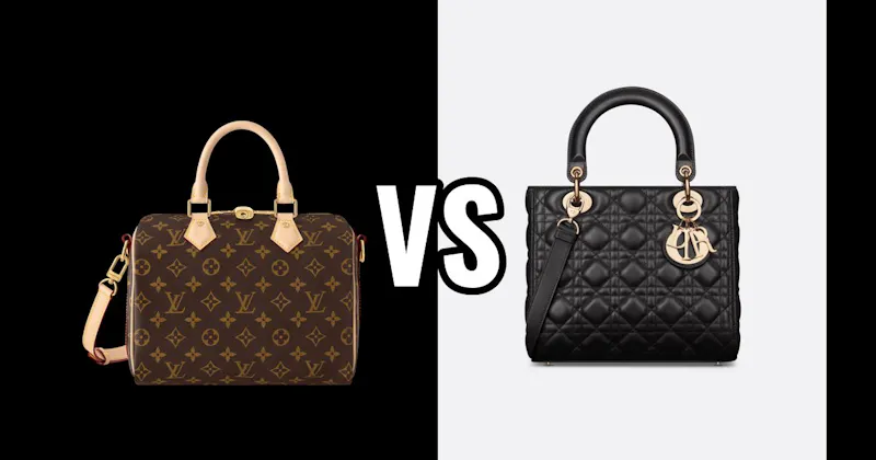Dior Lady Dior vs. Louis Vuitton Speedy
