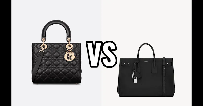 Dior Lady Dior vs. YSL Sac de Jour