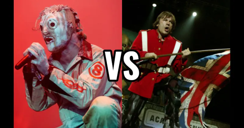 Bruce Dickinson (Iron Maiden) vs. Corey Taylor (Slipknot)