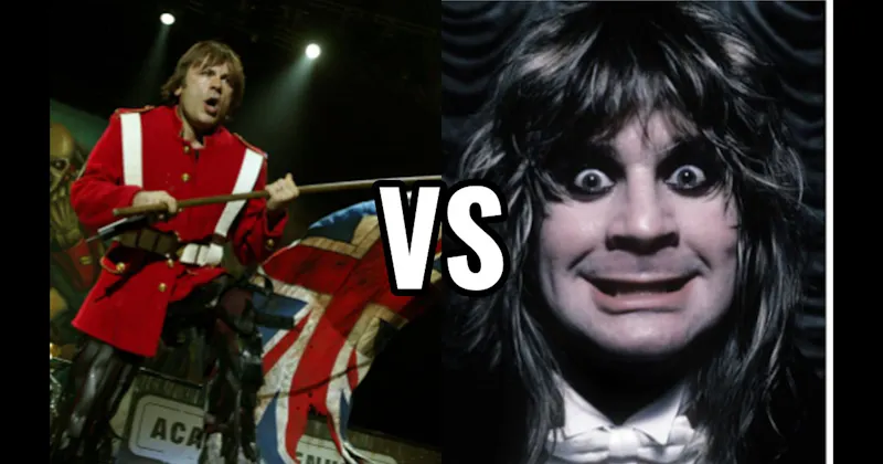 Bruce Dickinson (Iron Maiden) vs. Ozzy Osbourne