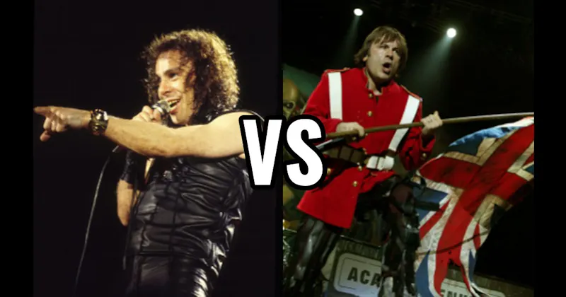 Bruce Dickinson (Iron Maiden) vs. Ronnie James Dio