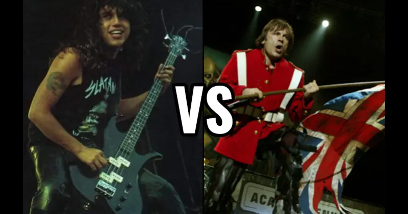Bruce Dickinson (Iron Maiden) vs. Tom Araya (Slayer)