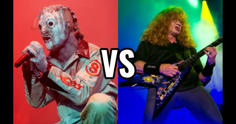 Corey Taylor (Slipknot) vs. Dave Mustaine (Megadeth)