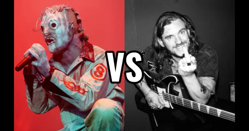Corey Taylor (Slipknot) vs. Lemmy Kilmister (Motörhead)