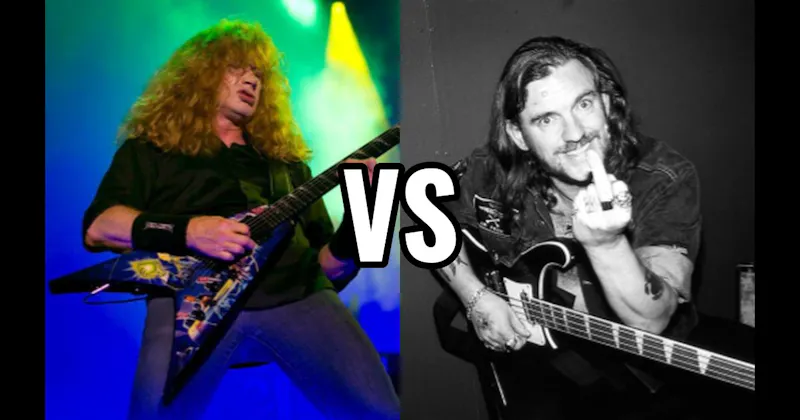 Dave Mustaine (Megadeth) vs. Lemmy Kilmister (Motörhead)