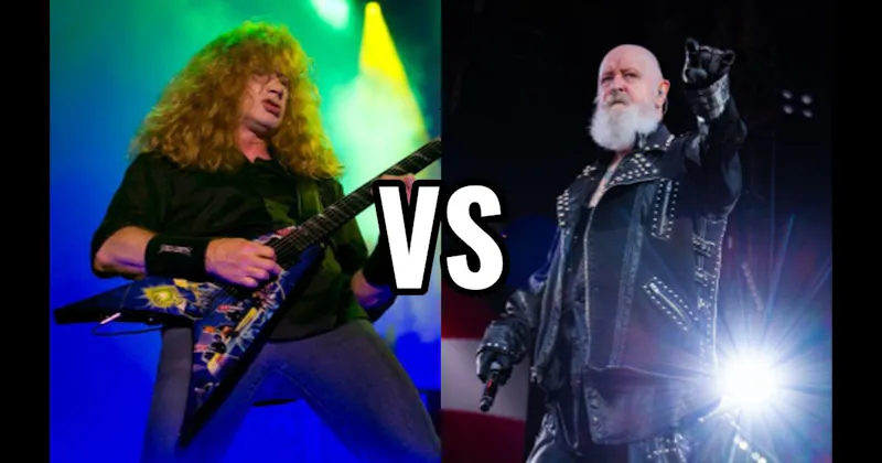 Dave Mustaine (Megadeth) vs. Rob Halford (Judas Priest)