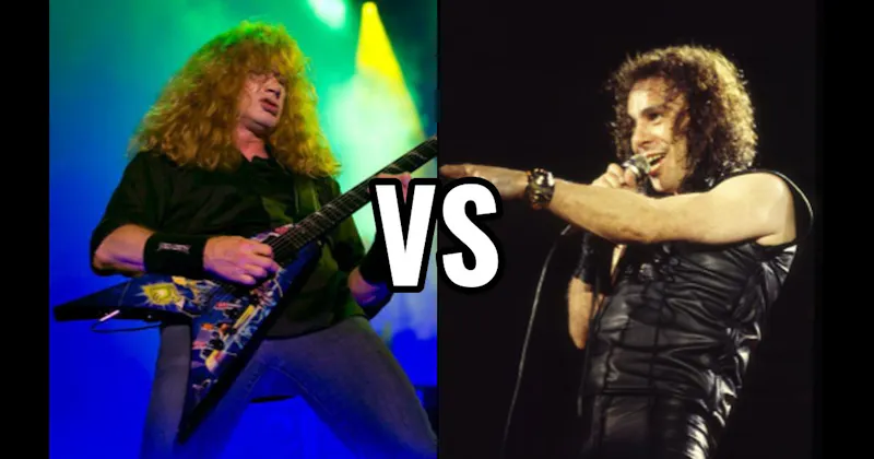 Dave Mustaine (Megadeth) vs. Ronnie James Dio