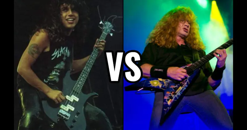 Dave Mustaine (Megadeth) vs. Tom Araya (Slayer)