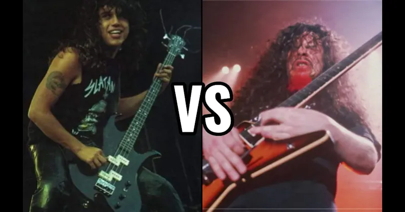 Dimebag Darrell (Pantera) vs. Tom Araya (Slayer)