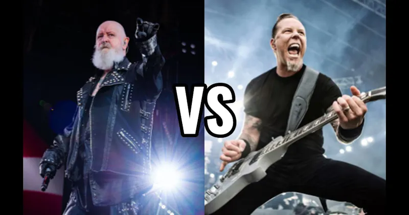 James Hetfield (Metallica) vs. Rob Halford (Judas Priest)