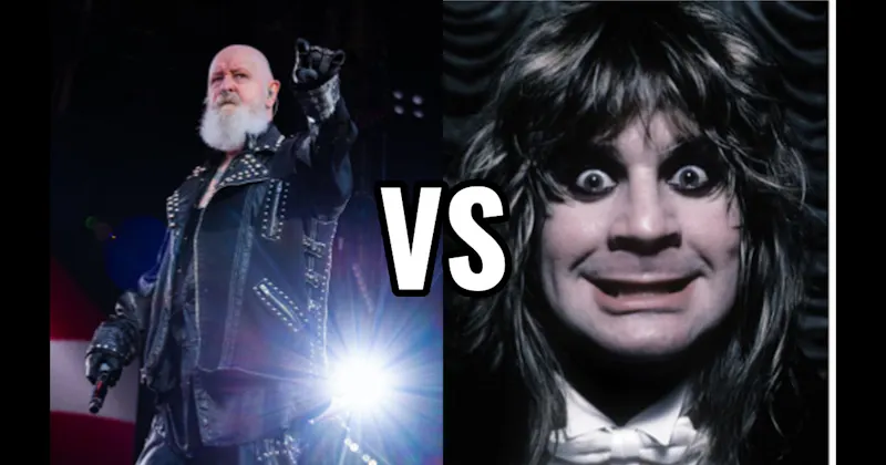 Ozzy Osbourne vs. Rob Halford (Judas Priest)