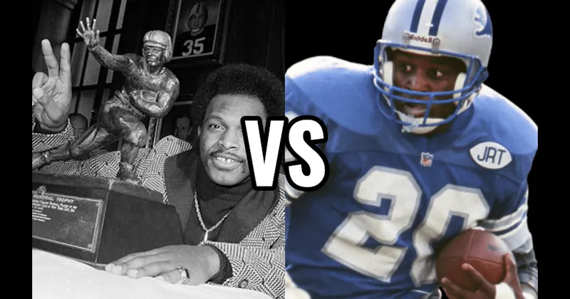 Archie Griffin vs. Barry Sanders