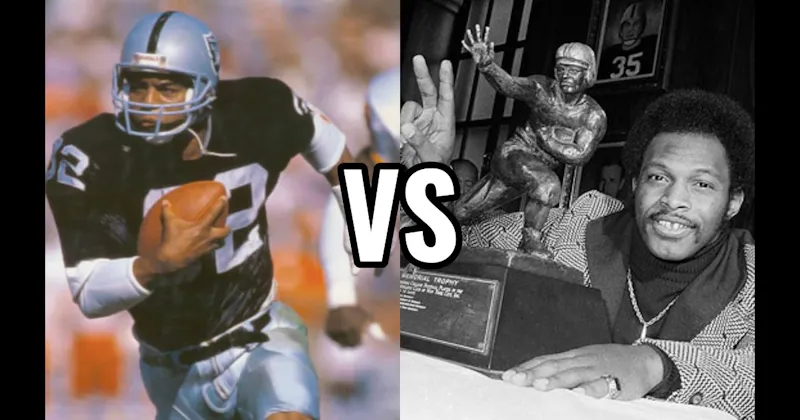 Archie Griffin vs. Marcus Allen