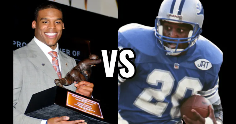 Barry Sanders vs. Cam Newton