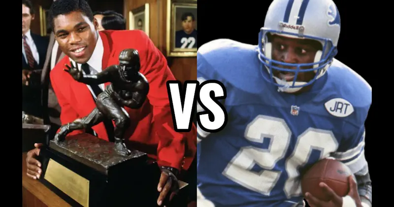Barry Sanders vs. Herschel Walker