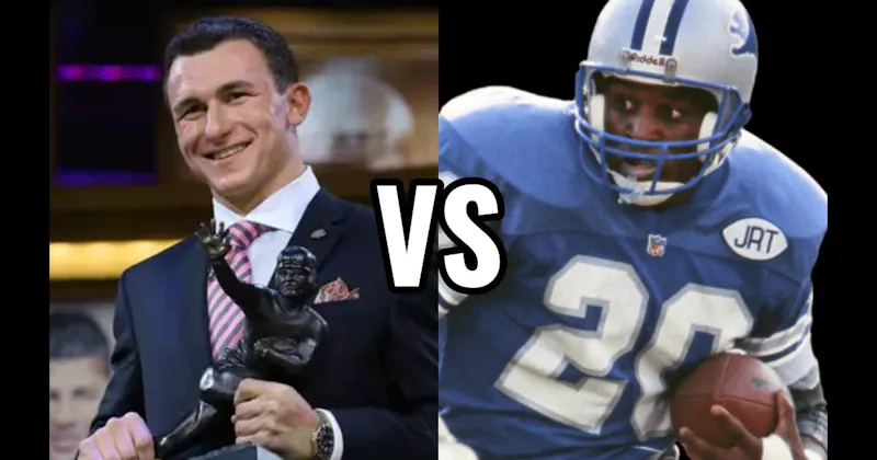 Barry Sanders vs. Johnny Manziel